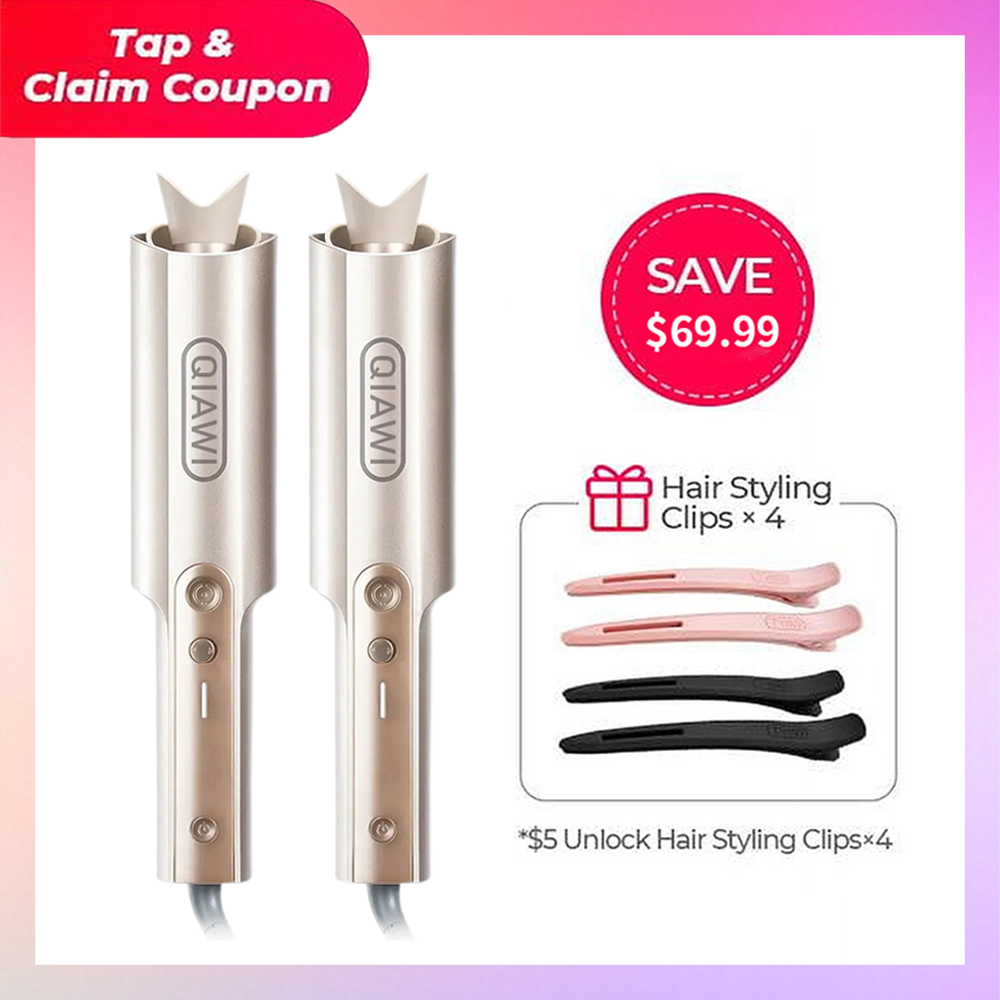 ⭐⭐LAST 3 HOURS: 60% OFF AUTOMATIC CURLING IRONS