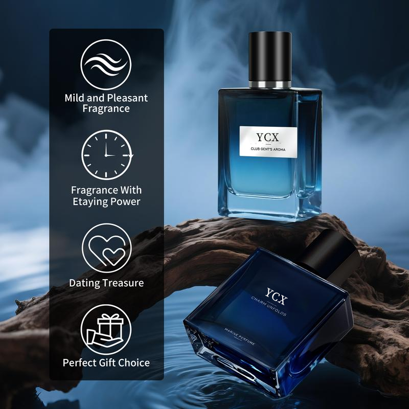 Final 3 Hours: 60%OFFđ„Gentlemenâs Fragrance Set with Marine Perfume & Club Gentâs Aroma