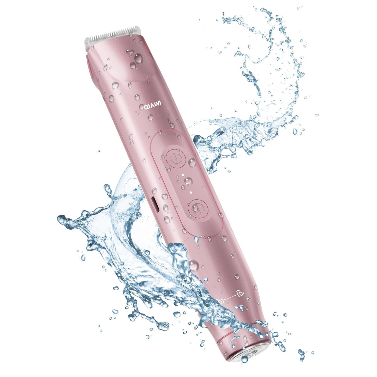 ✨Last 3 Hours: 2nd Only $9.99! QIAWI 2-in-1 Women’s Electric Shaver – Dual Head Precision Trimmer