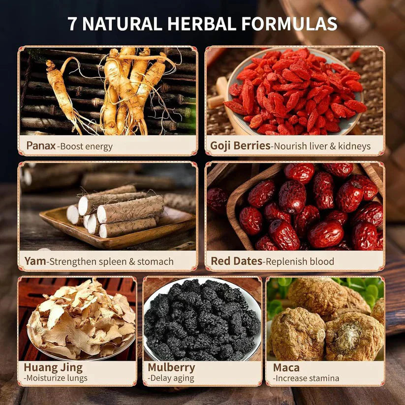 Final 3 Hours: 60%OFF🔥Panax & Mulberry Herbal Tea