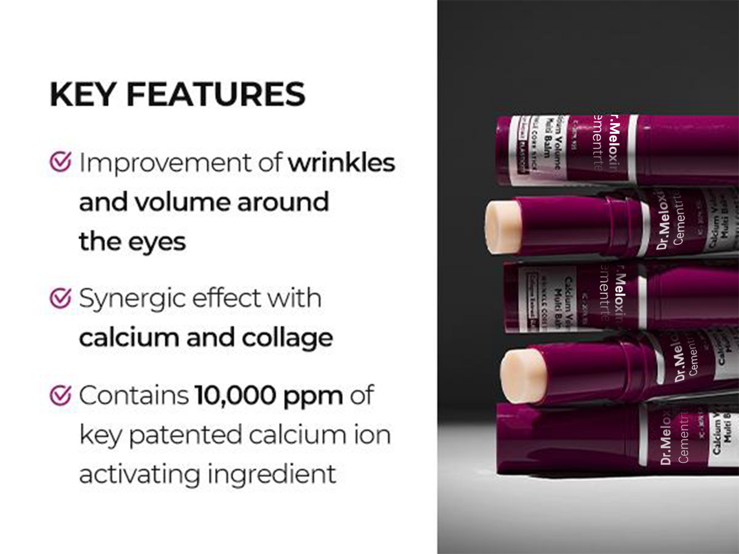 ✨Limited-Time: 40% OFF | Cemenrete Calcium Multi Balm | Anti-aging, Sagging, Wrinkles | Korean CosmeticsCalcium Eye Wrinkle Cream🔥