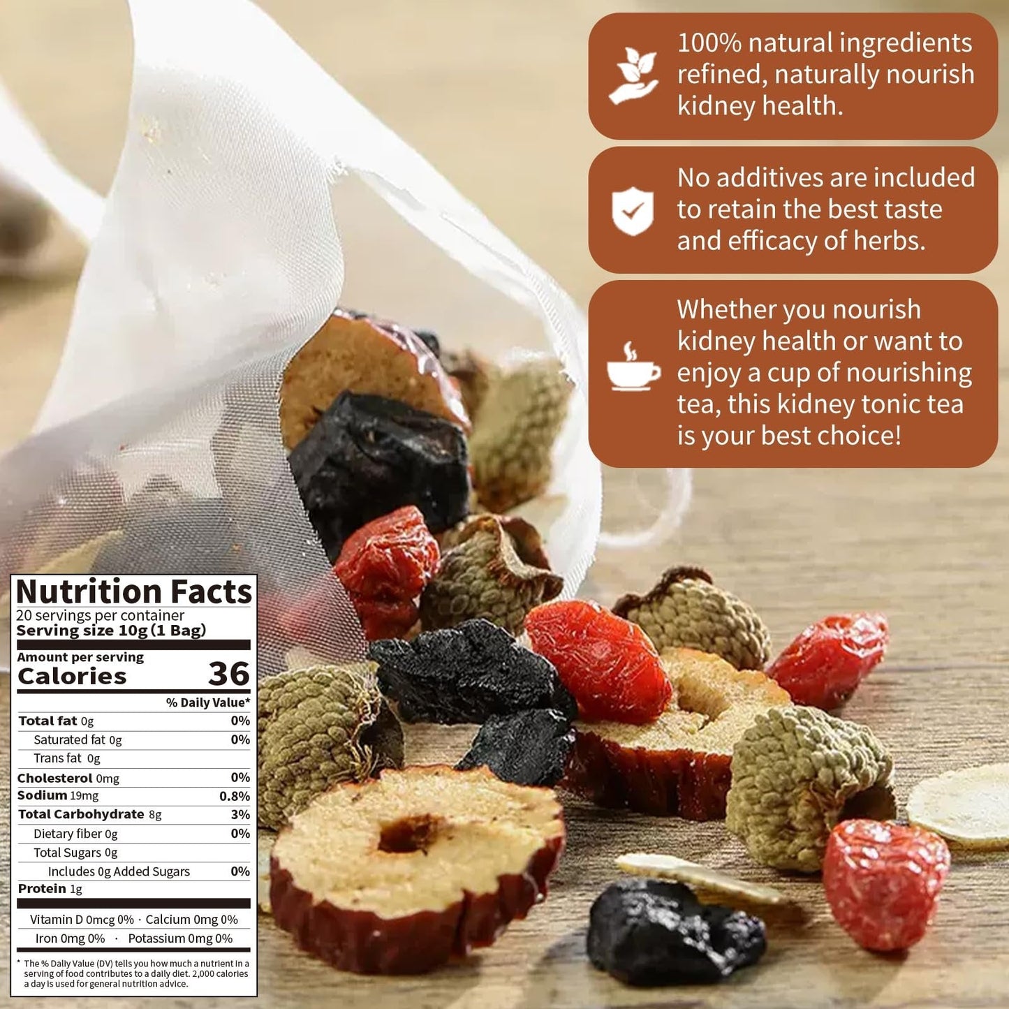 Final 3 Hours: 60%OFF🔥Panax & Mulberry Herbal Tea