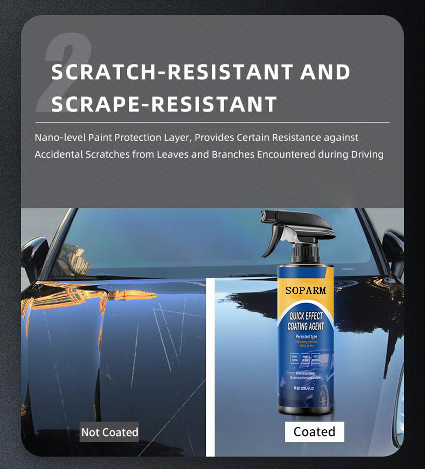 🔥Final 3 Hours: 60% OFF Advanced Car Quick-acting Coating Agent Spray