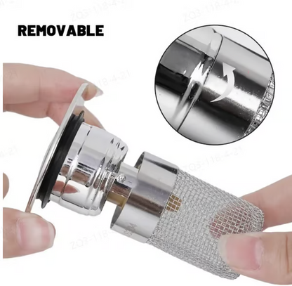 🏆Last Day Promotion 60% OFF🏆Pop Up Sink Drain Strainer----🛀Removes odors and prevents blockages