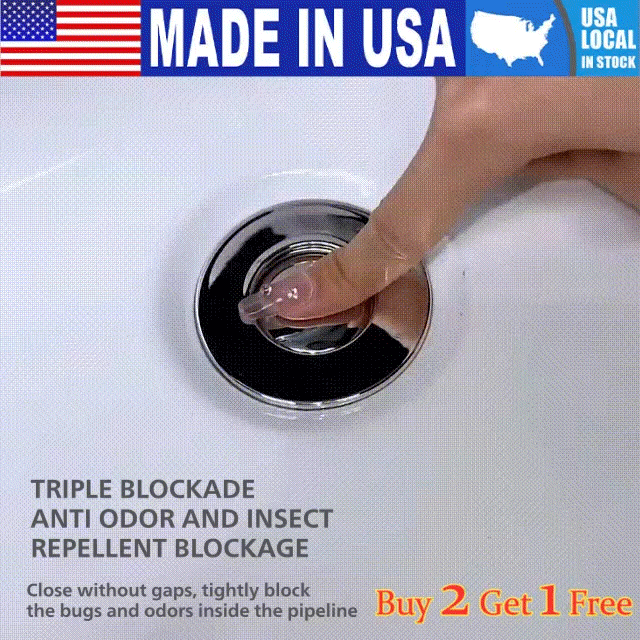 🏆Last Day Promotion 60% OFF🏆Pop Up Sink Drain Strainer----🛀Removes odors and prevents blockages