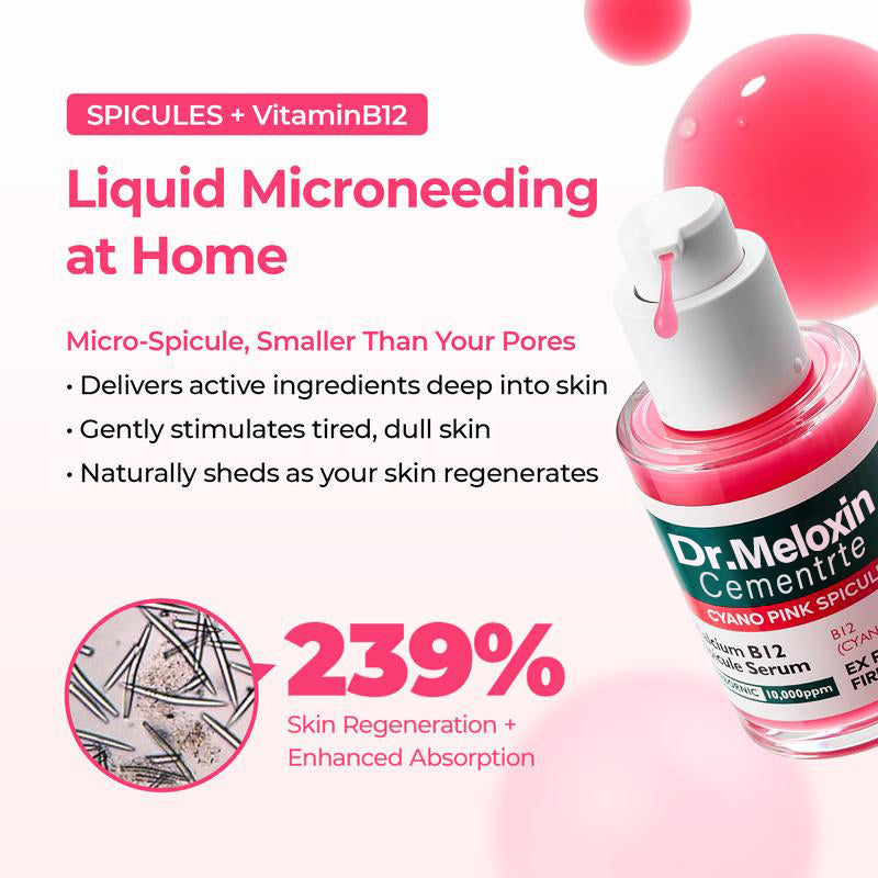 ✨Final 3 Hours: 50% OFF 💥Spot Care Duo | Shrinks Pores & Fades Blemish Marks in 2 Weeks | Cyano Pink Spicule Serum+ Picotonic Shot Ampoule(Two bottles form a set)