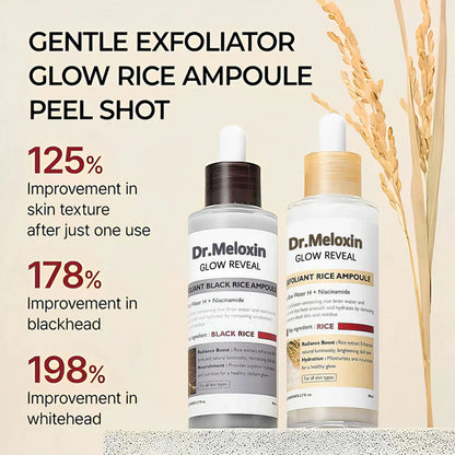 🔥 Final 3 Hours: 60% OFF!🔥 Gentle Exfoliator Glow Rice Ampoule-Suitable for All Skin Types！