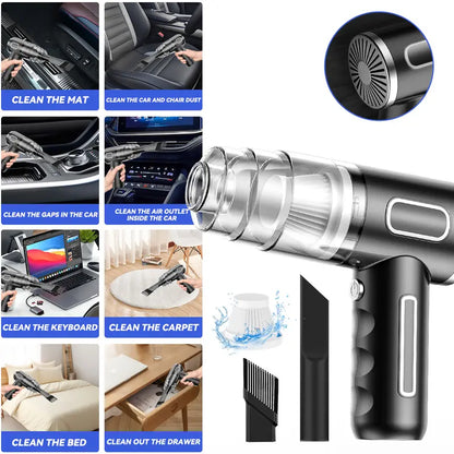 🚀 High-Power 3-in-1 Handheld Vacuum – Car + Home + Pets, 60% OFF!